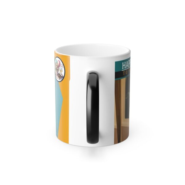 Copy of Happy Birthday Color Morphing Mug - Unique Gift for Friends, Fun Coffee Cup, Personalized Birthday Mug, Color Change Mug, Celebration [...] – Image 3